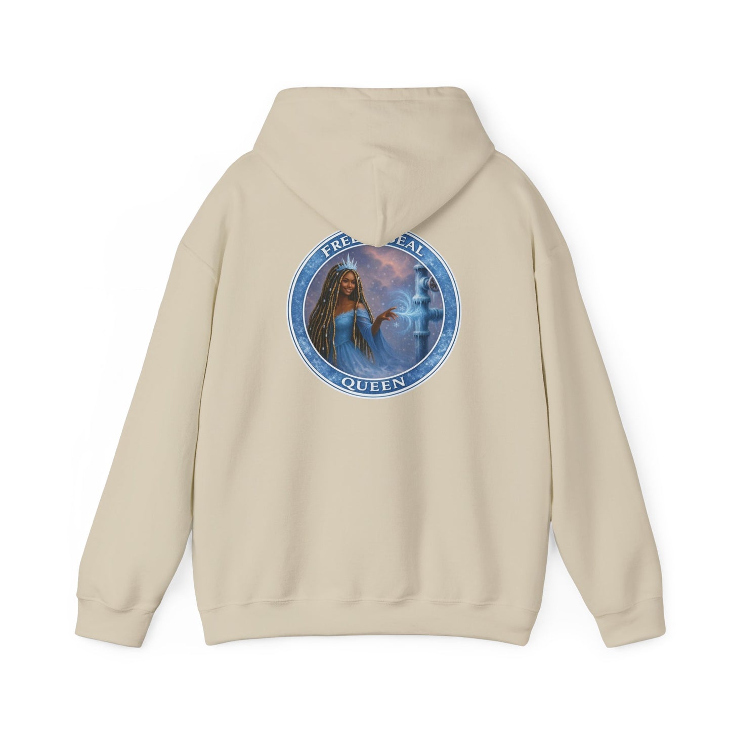 Freeze seal queen  Graphic Hooded Sweatshirt