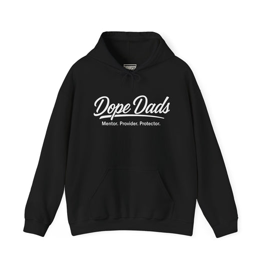 "Dope Dads: Mentor. Provider. Protector." Pullover for Proud Fathers, Father’s Day Gift