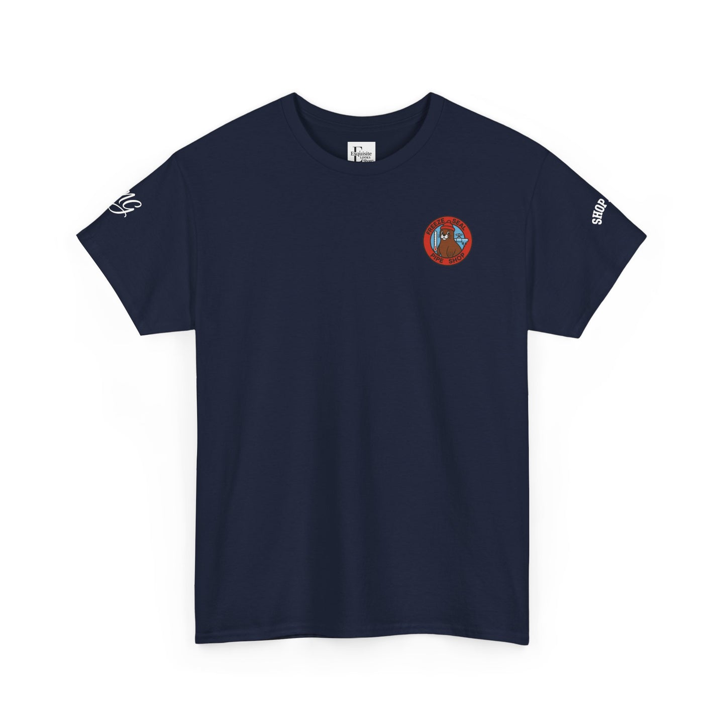 Unisex Heavy Cotton Tee with Bold Design, Casual Wear, Gift for Him/Her, Streetwear, Graphic Tee, Everyday Comfort, #ForTheFleet