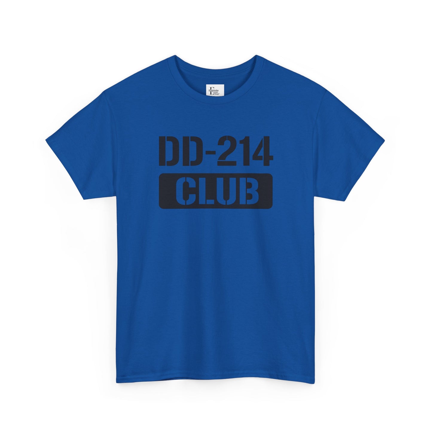 DD-214 Club Unisex Heavy Cotton Tee, Veterans Shirt, Patriotic T-Shirt, Casual Wear, Military Pride Apparel