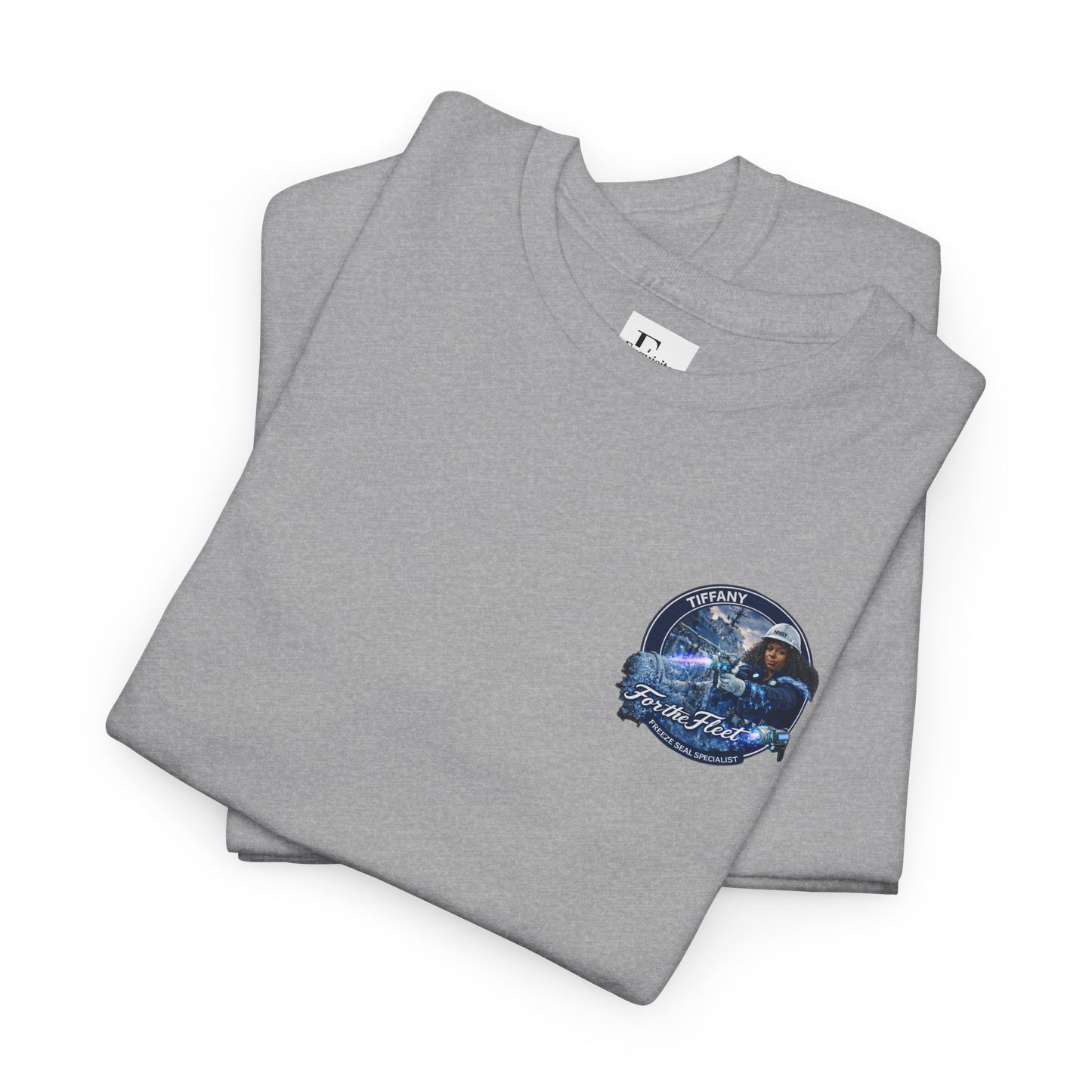 For the Fleet Tee — 'Tiffany' Space Pilot Graphic T-Shirt