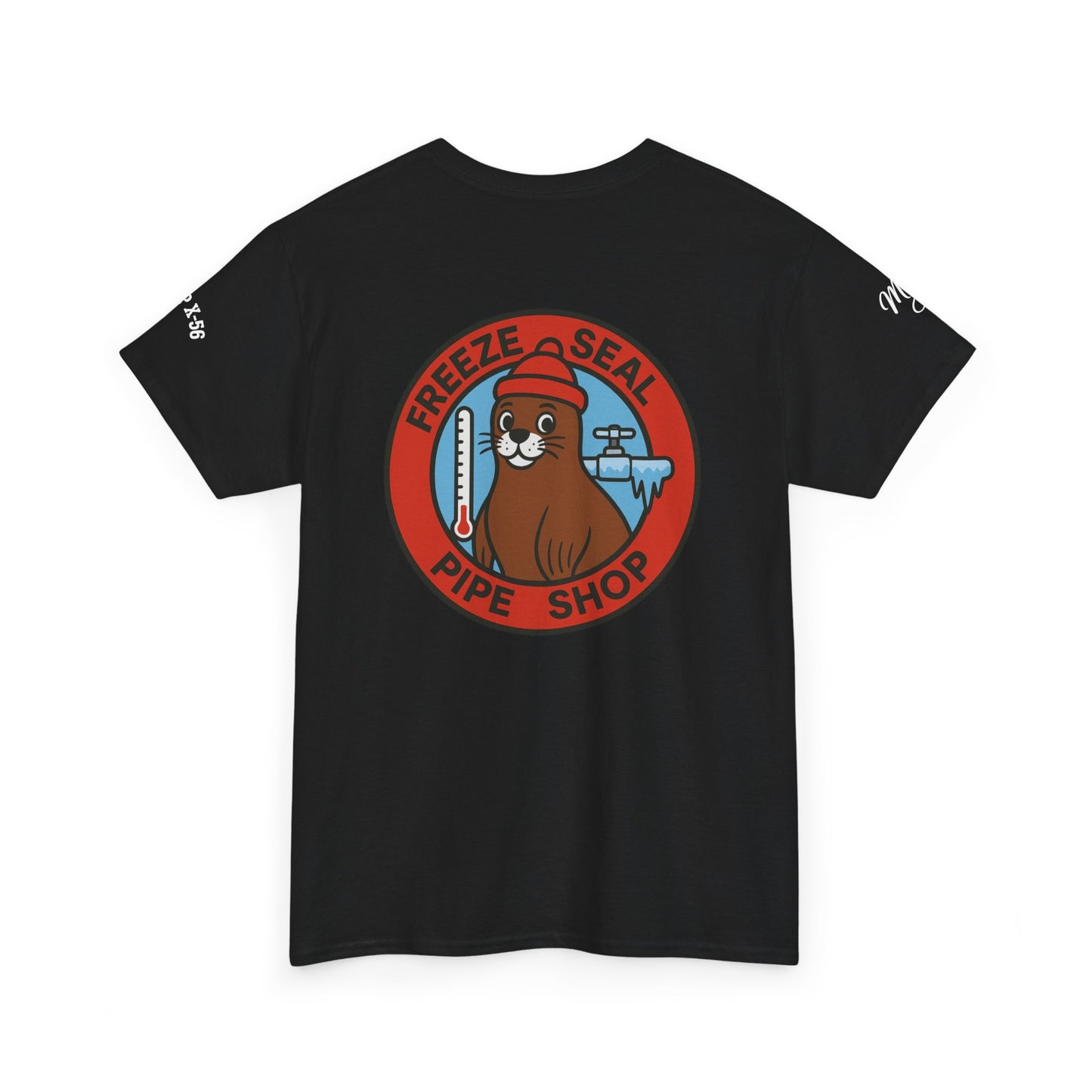 Unisex Heavy Cotton Tee with Bold Design, Casual Wear, Gift for Him/Her, Streetwear, Graphic Tee, Everyday Comfort, #ForTheFleet