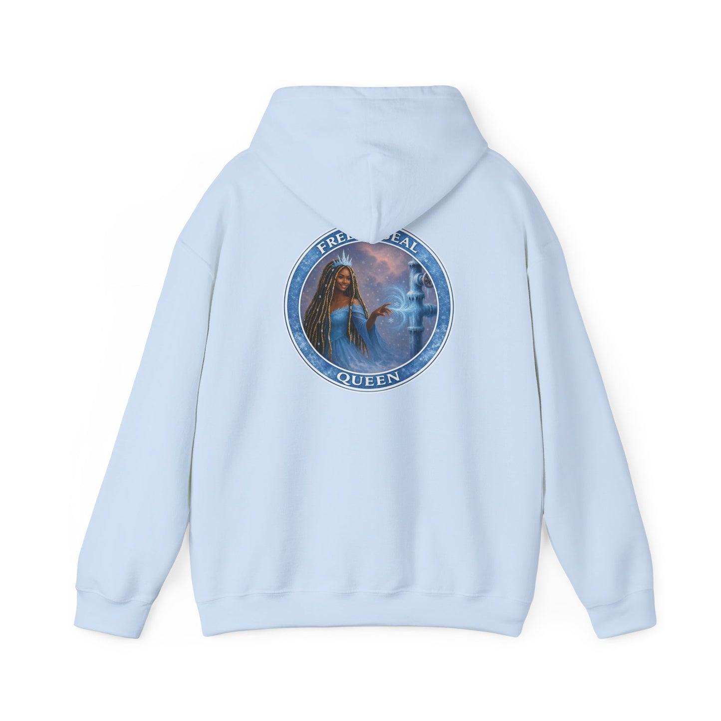 Freeze seal queen  Graphic Hooded Sweatshirt