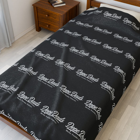 Dope dads Velveteen Plush Blanket
