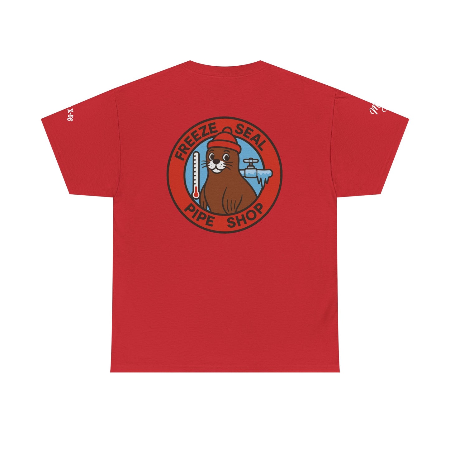 Unisex Heavy Cotton Tee with Bold Design, Casual Wear, Gift for Him/Her, Streetwear, Graphic Tee, Everyday Comfort, #ForTheFleet