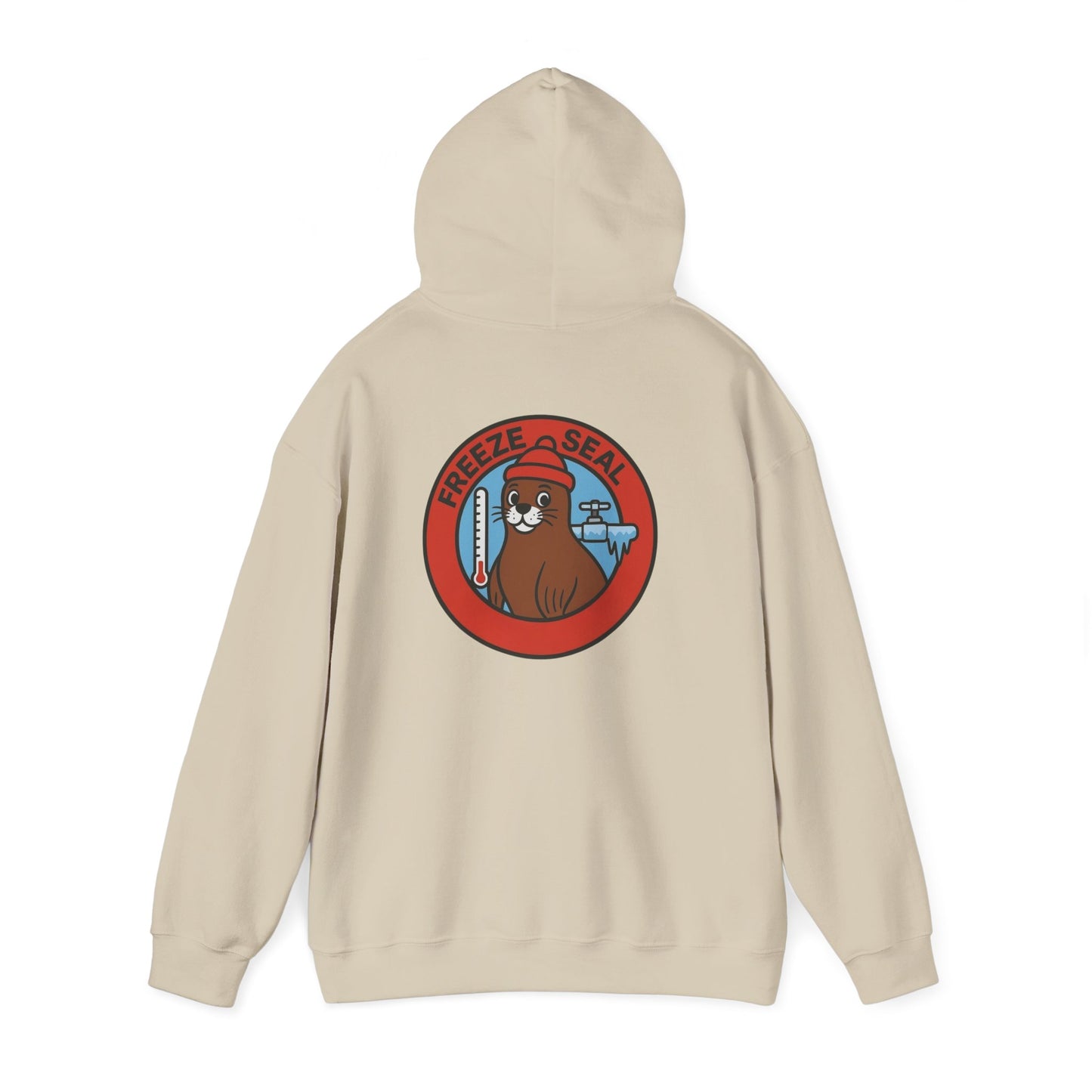 Freeze seal "seal" Unisex Hooded Sweatshirt
