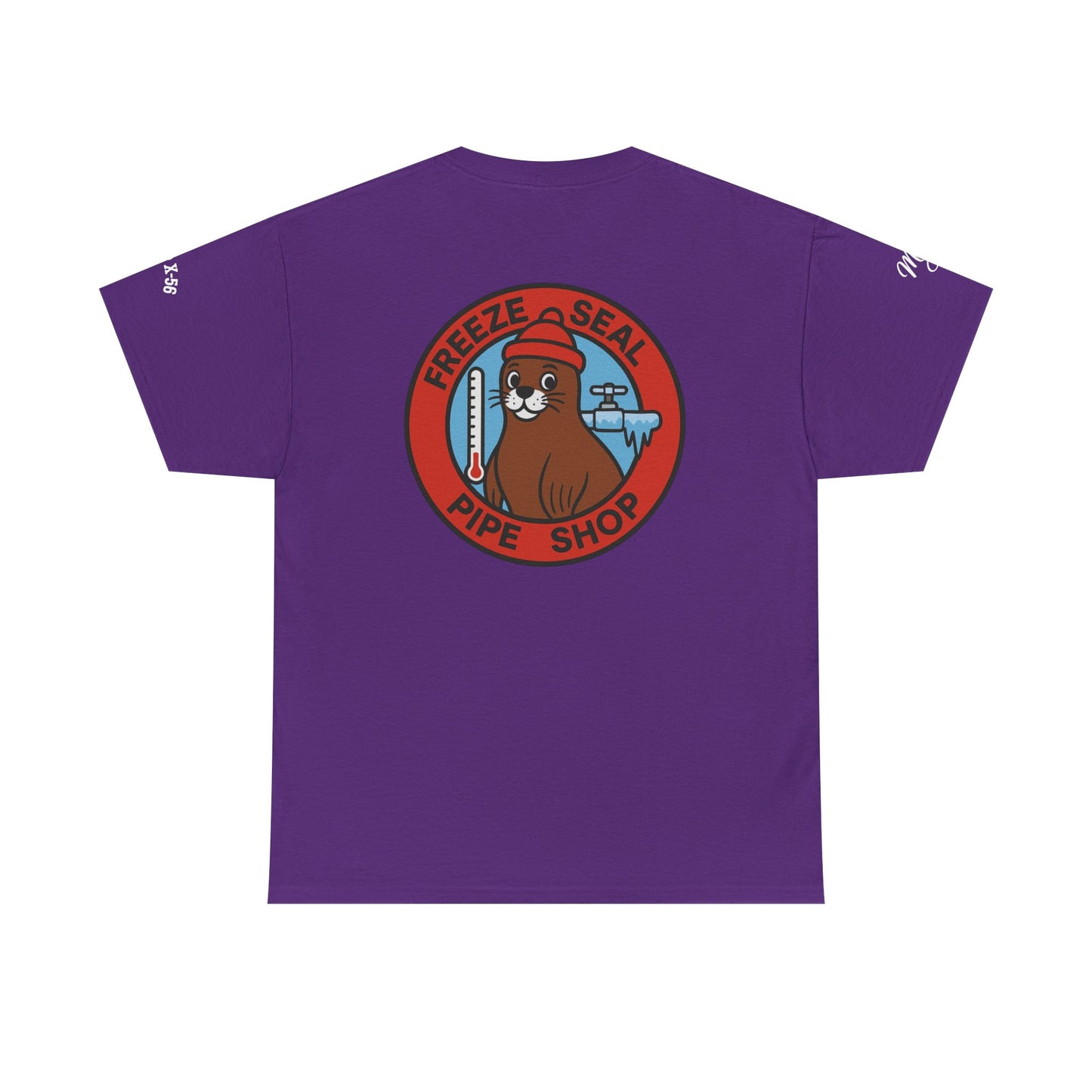 Unisex Heavy Cotton Tee with Bold Design, Casual Wear, Gift for Him/Her, Streetwear, Graphic Tee, Everyday Comfort, #ForTheFleet