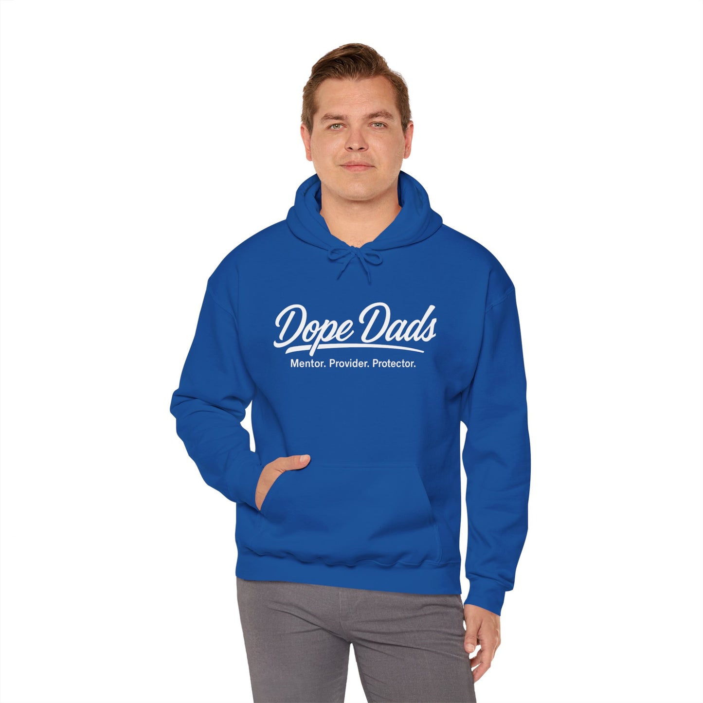 "Dope Dads: Mentor. Provider. Protector." Pullover for Proud Fathers
