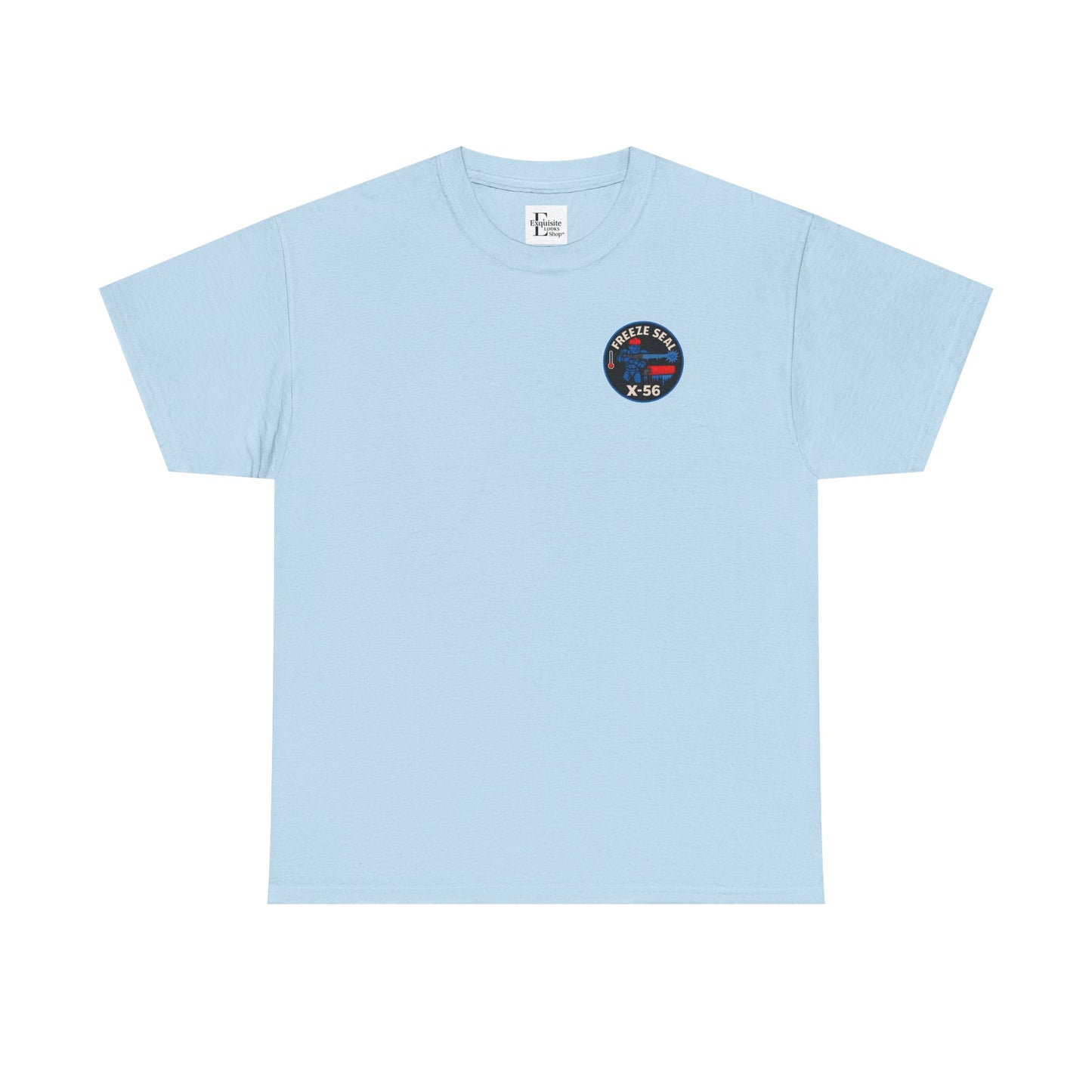 Freeze Seal worker red jacket t shirt  Unisex Cotton Tee
