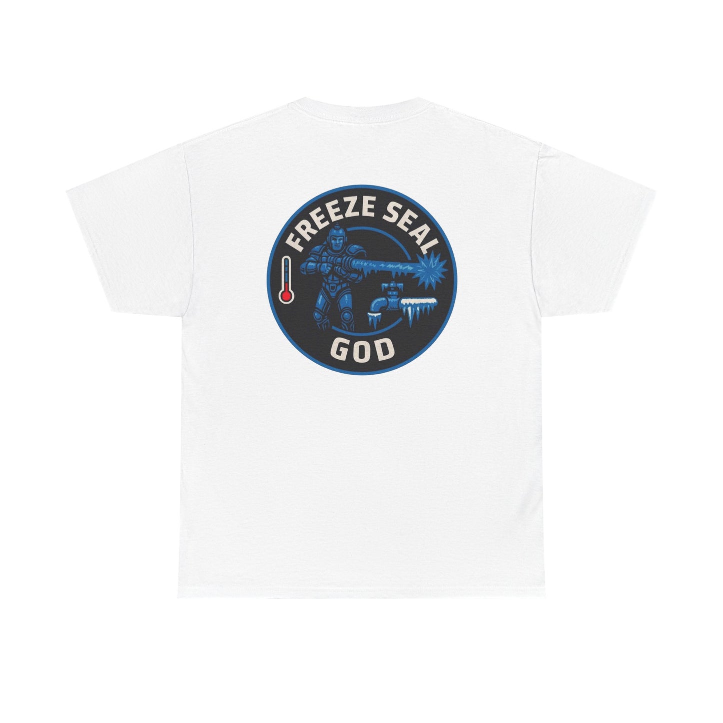 Freeze seal god logo unisex Heavy Cotton Tee