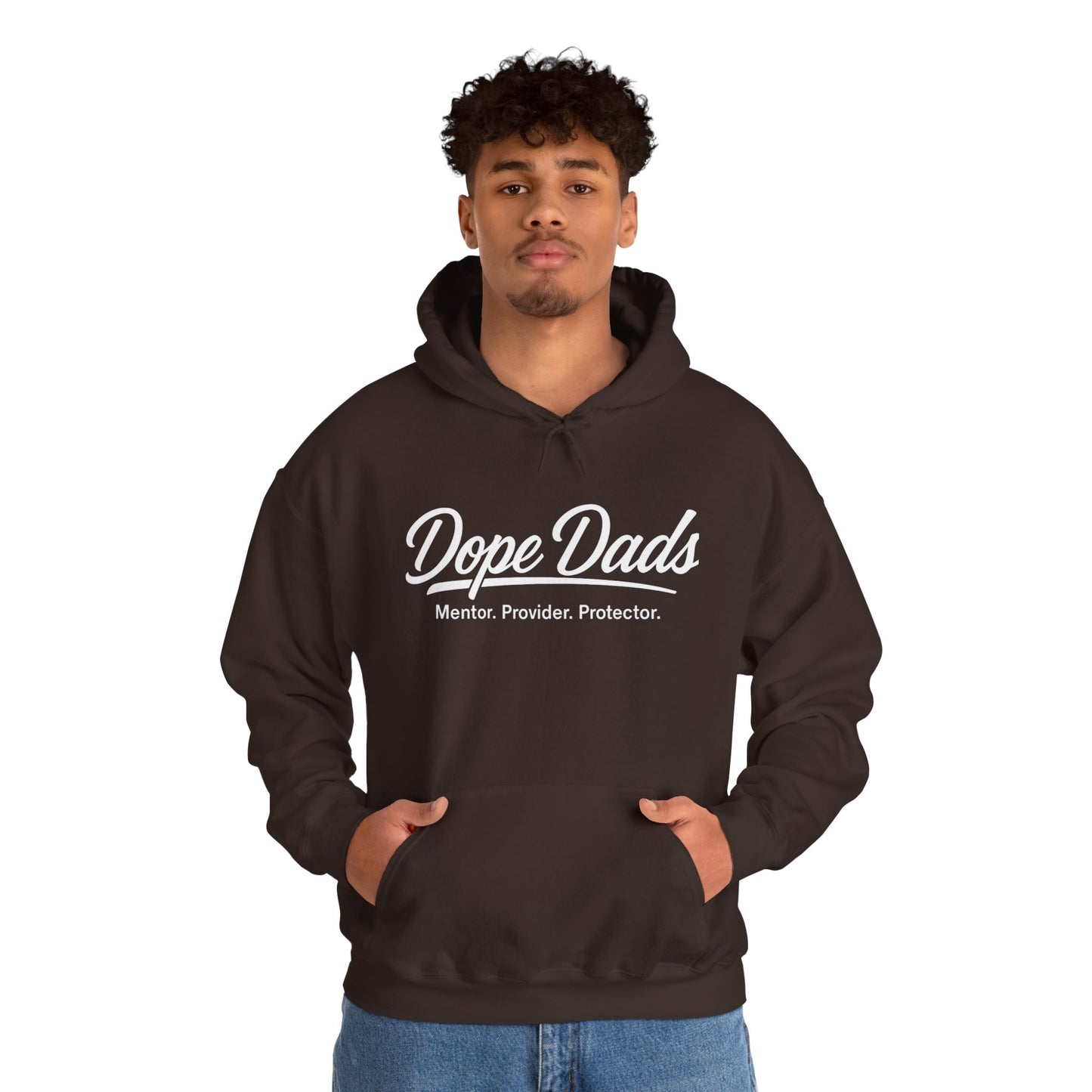 "Dope Dads: Mentor. Provider. Protector." Pullover for Proud Fathers, Father’s Day Gift