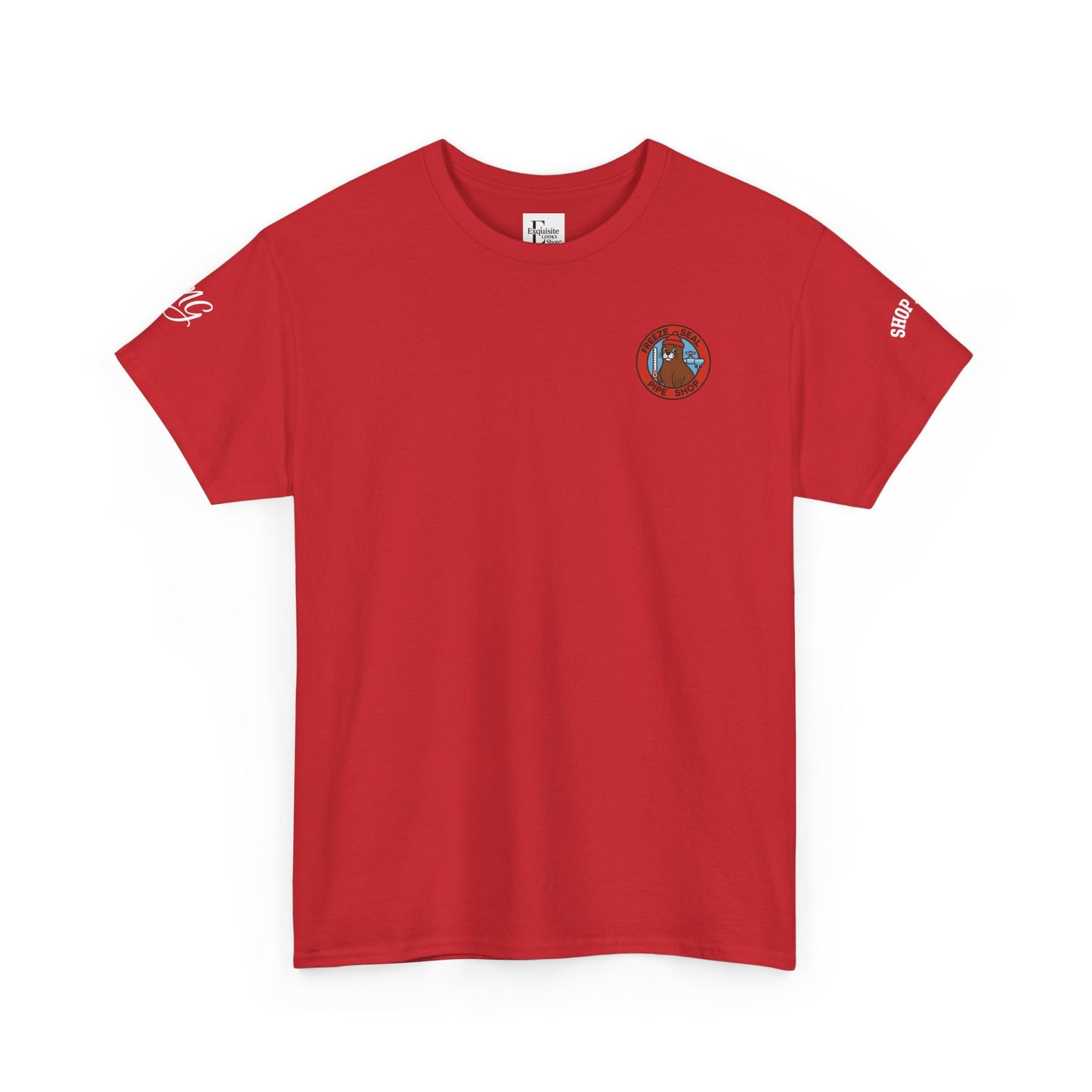 Unisex Heavy Cotton Tee with Bold Design, Casual Wear, Gift for Him/Her, Streetwear, Graphic Tee, Everyday Comfort, #ForTheFleet