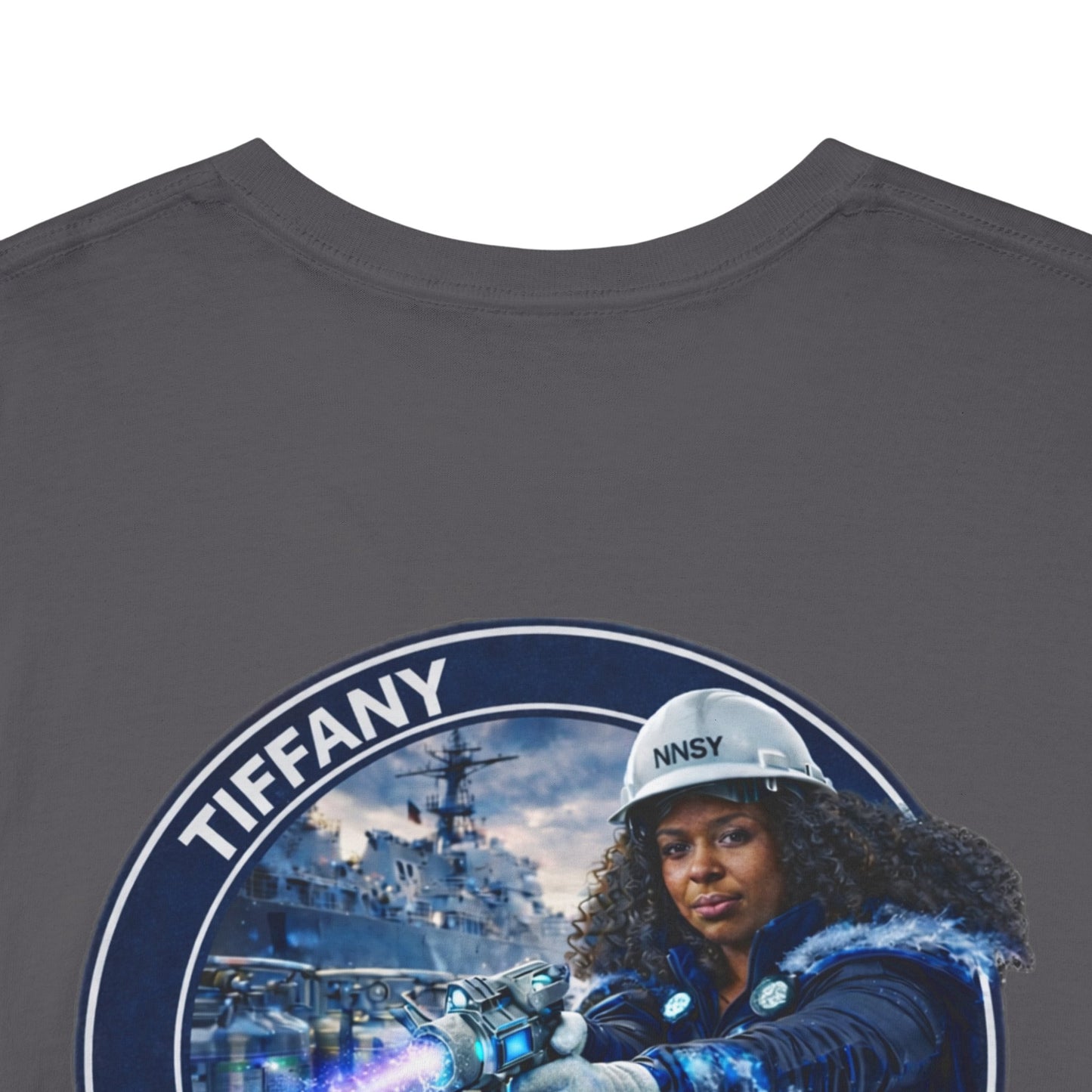 For the Fleet Tee — 'Tiffany' Space Pilot Graphic T-Shirt