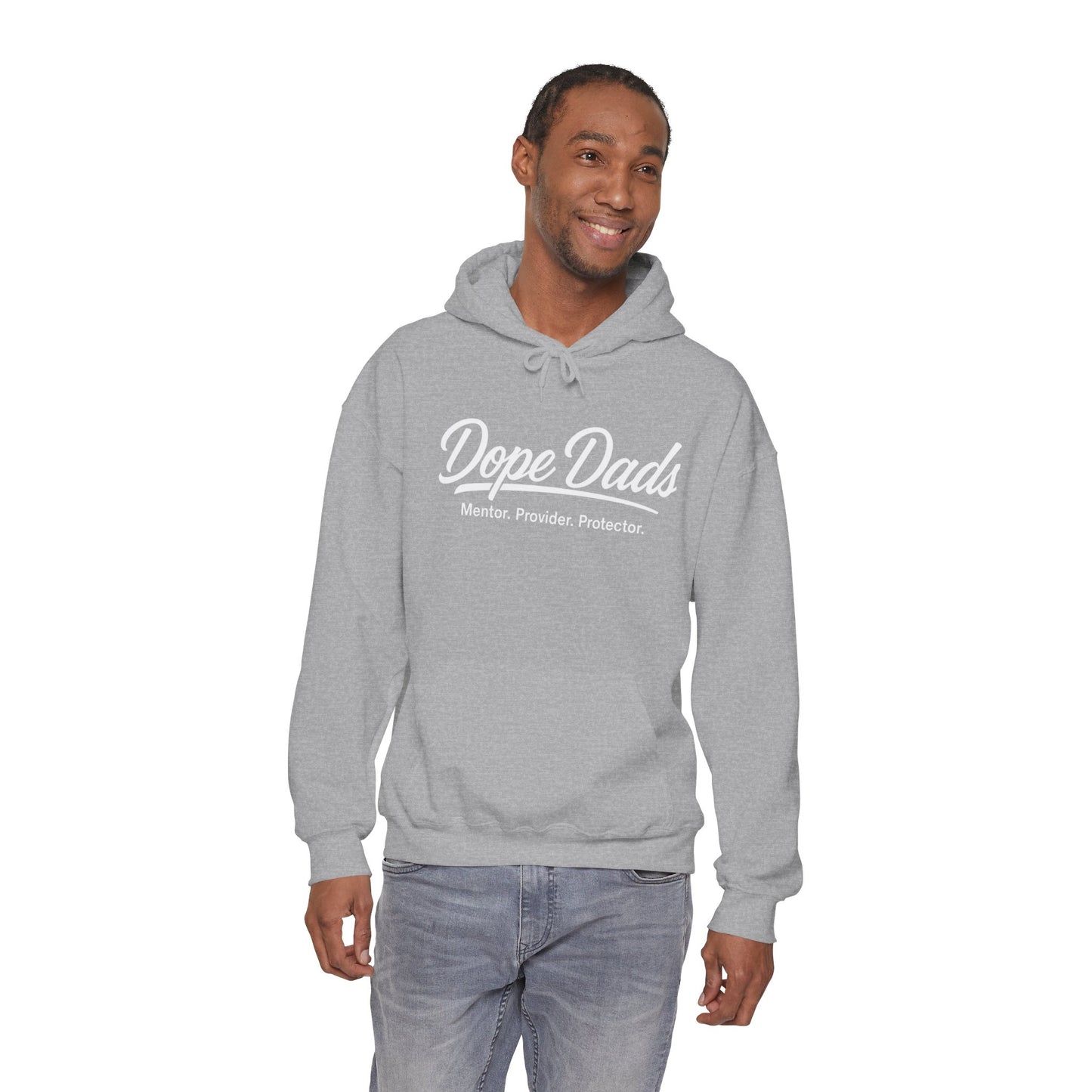 "Dope Dads: Mentor. Provider. Protector." Pullover for Proud Fathers