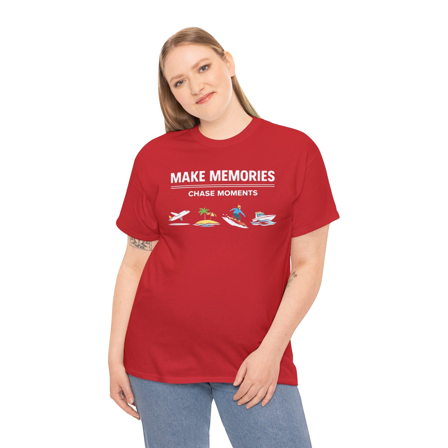 Make Memories "Chase Moments" Travel Graphic Tee