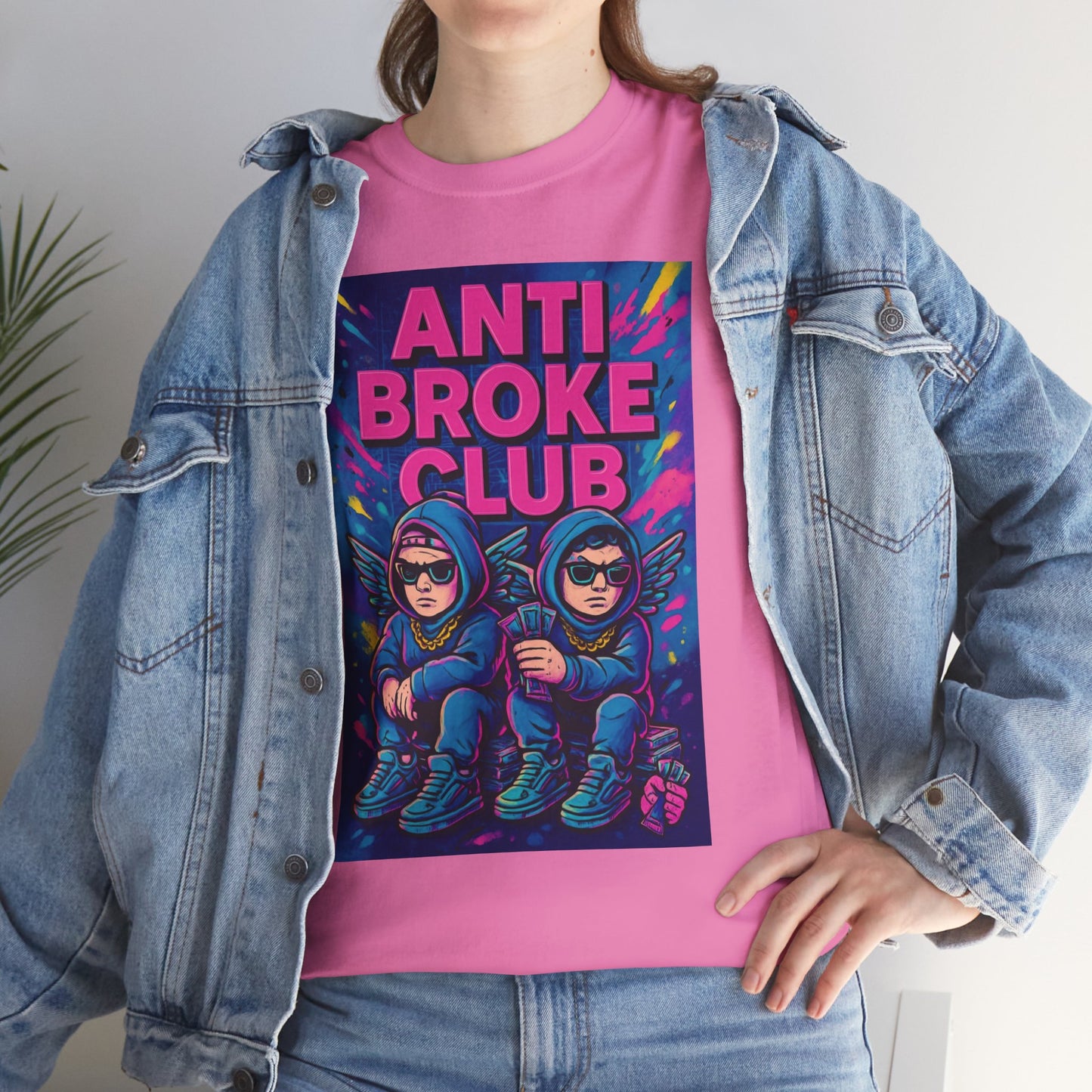 Anti Broke Club graphic T-shirt