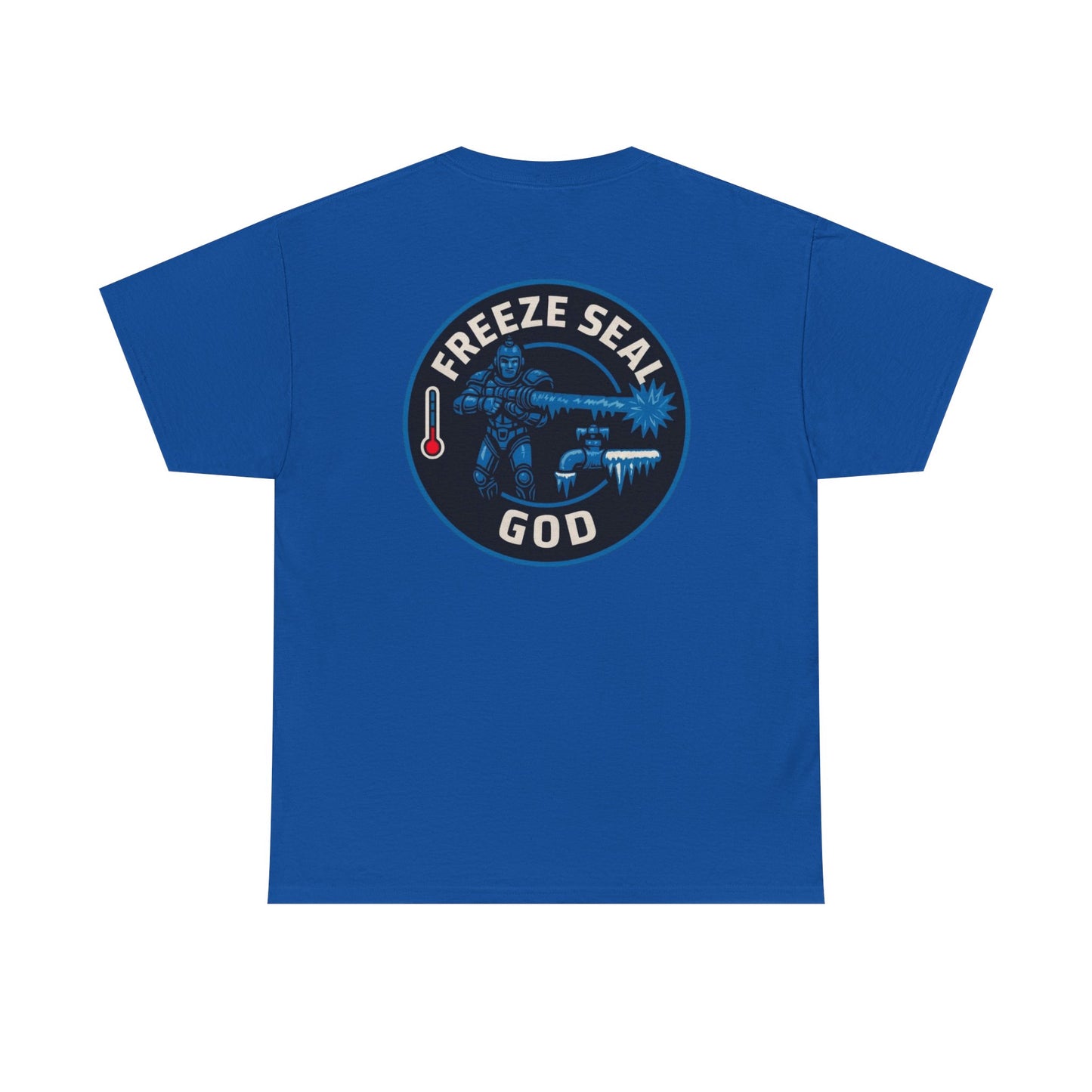 Freeze seal god logo unisex Heavy Cotton Tee