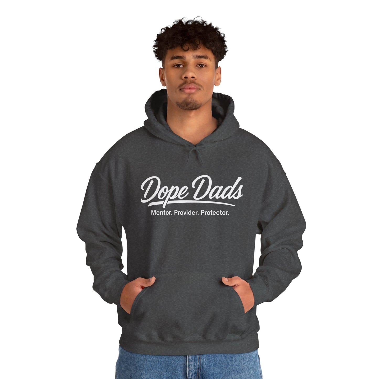 "Dope Dads: Mentor. Provider. Protector." Pullover for Proud Fathers, Father’s Day Gift