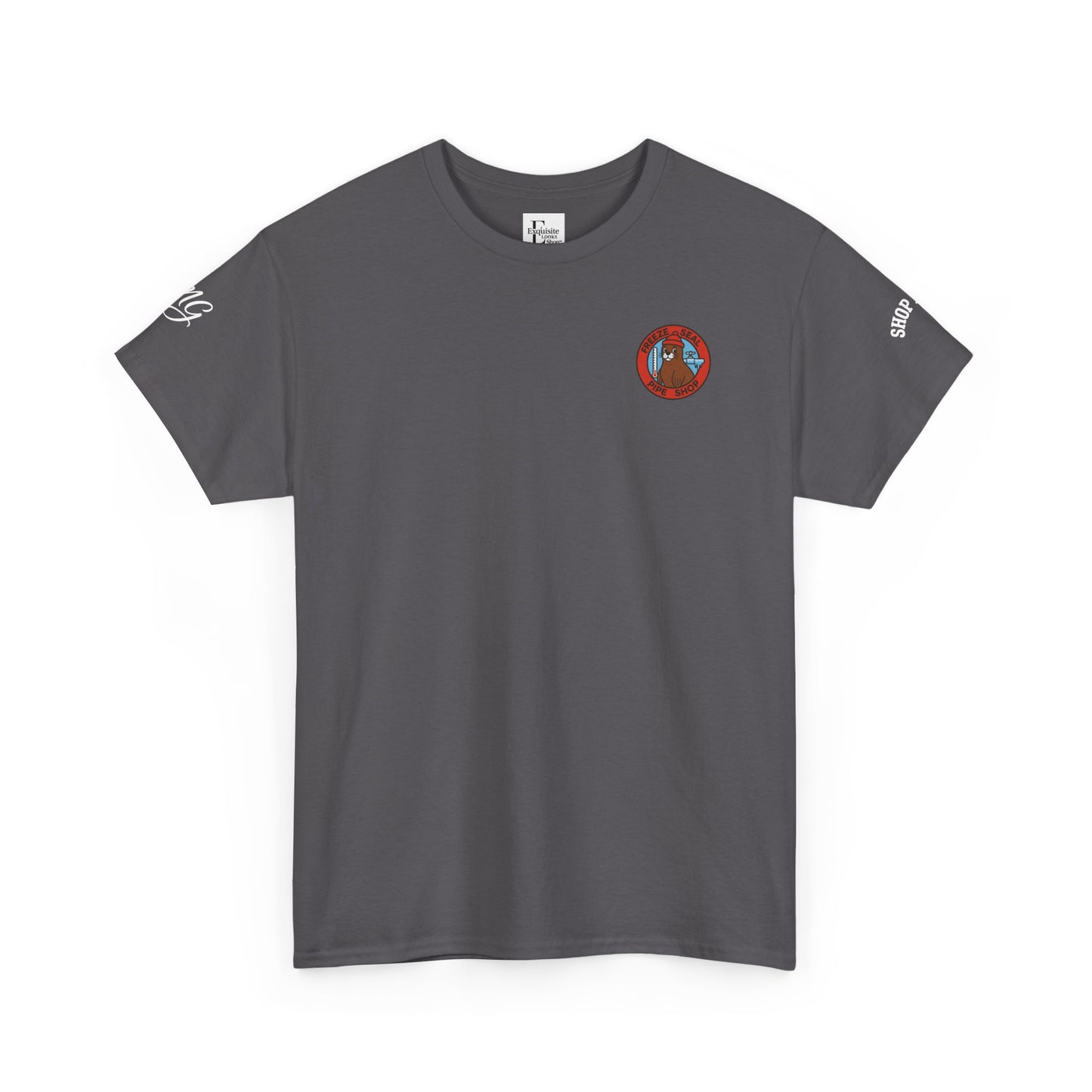 Unisex Heavy Cotton Tee with Bold Design, Casual Wear, Gift for Him/Her, Streetwear, Graphic Tee, Everyday Comfort, #ForTheFleet