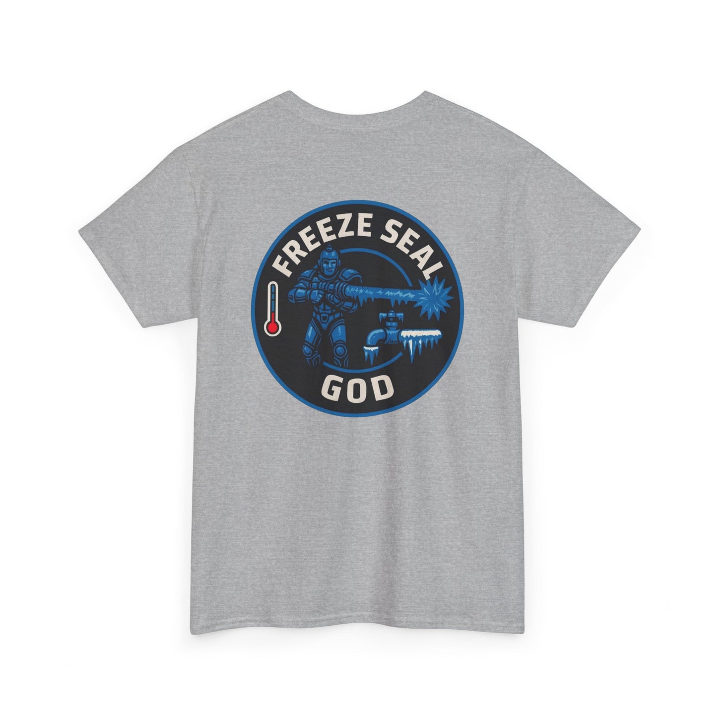 Freeze seal god logo unisex Heavy Cotton Tee