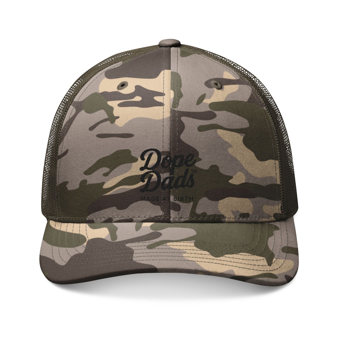 Camouflage Trucker Hat (Embroidery)