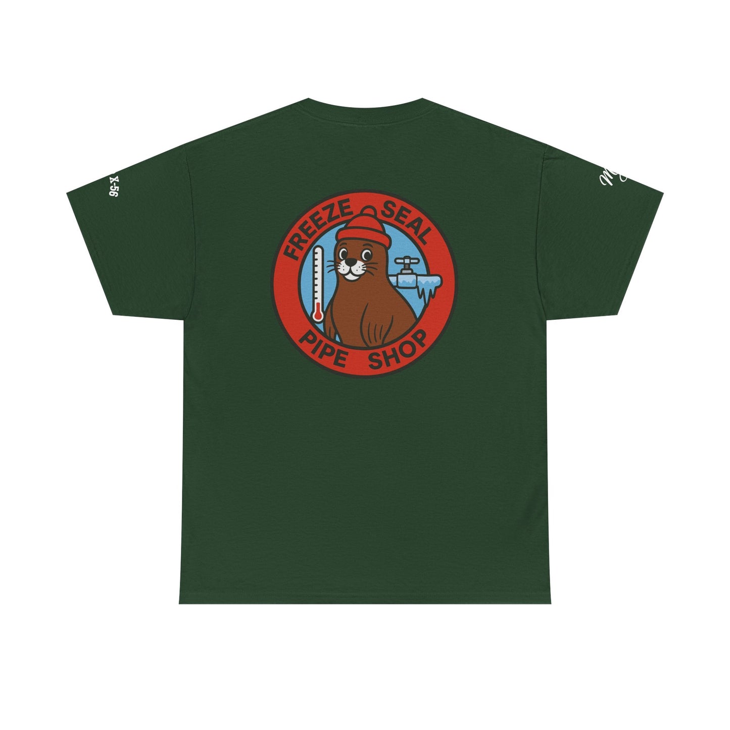 Unisex Heavy Cotton Tee with Bold Design, Casual Wear, Gift for Him/Her, Streetwear, Graphic Tee, Everyday Comfort, #ForTheFleet