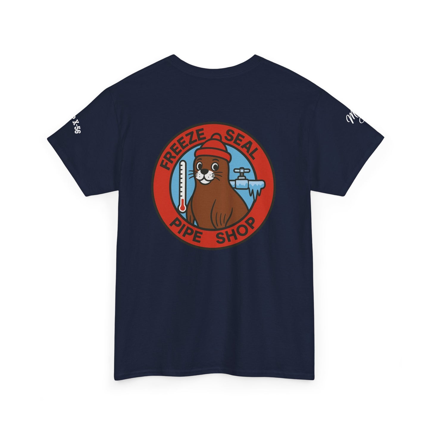 Unisex Heavy Cotton Tee with Bold Design, Casual Wear, Gift for Him/Her, Streetwear, Graphic Tee, Everyday Comfort, #ForTheFleet