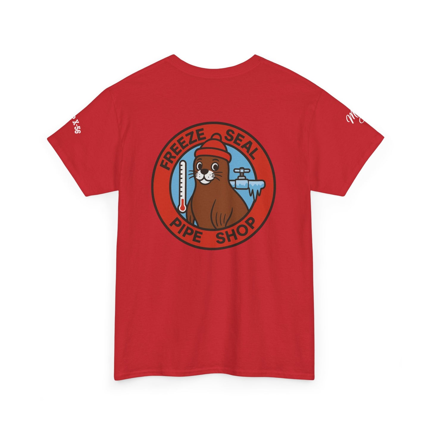 Unisex Heavy Cotton Tee with Bold Design, Casual Wear, Gift for Him/Her, Streetwear, Graphic Tee, Everyday Comfort, #ForTheFleet