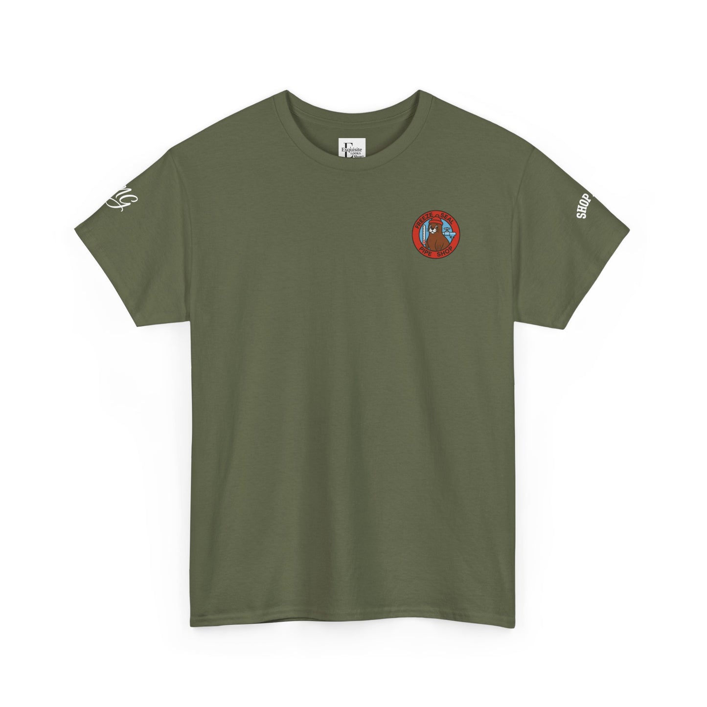 Unisex Heavy Cotton Tee with Bold Design, Casual Wear, Gift for Him/Her, Streetwear, Graphic Tee, Everyday Comfort, #ForTheFleet