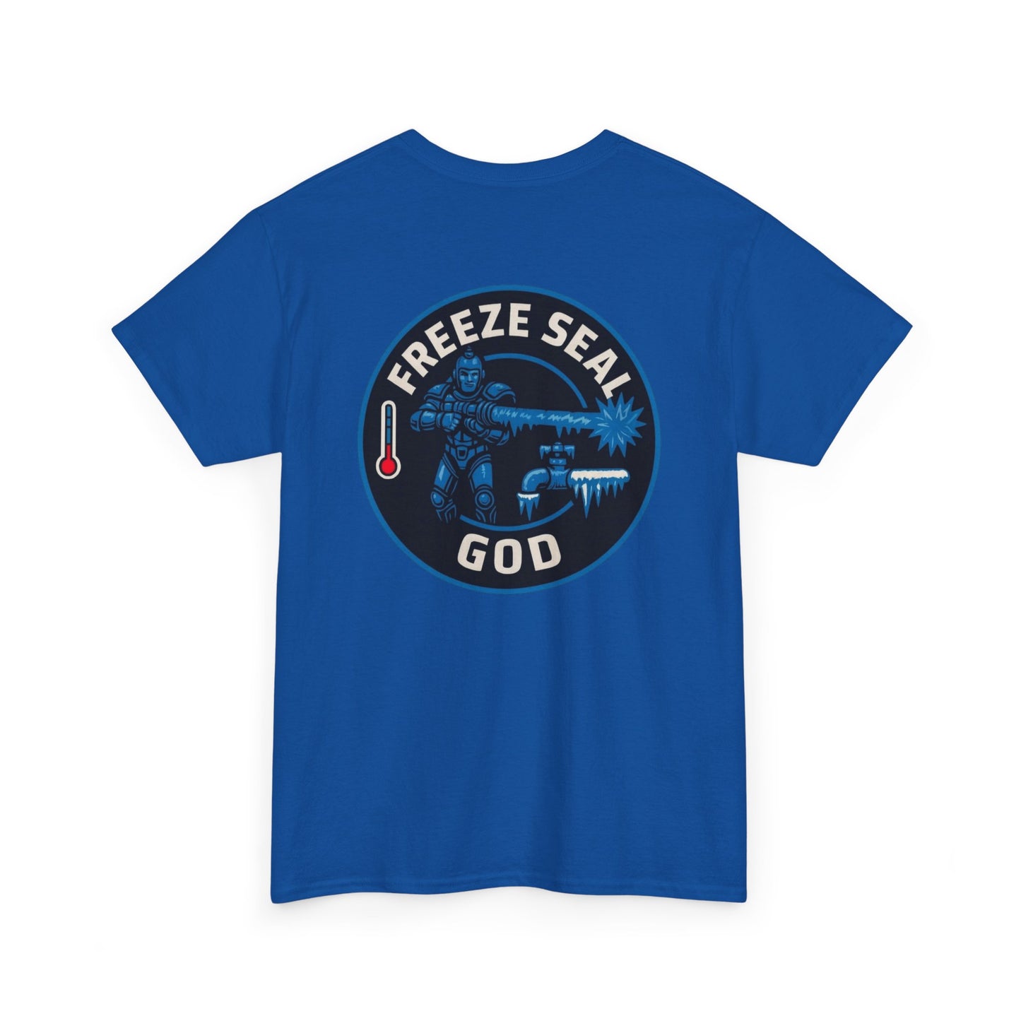 Freeze seal god logo unisex Heavy Cotton Tee
