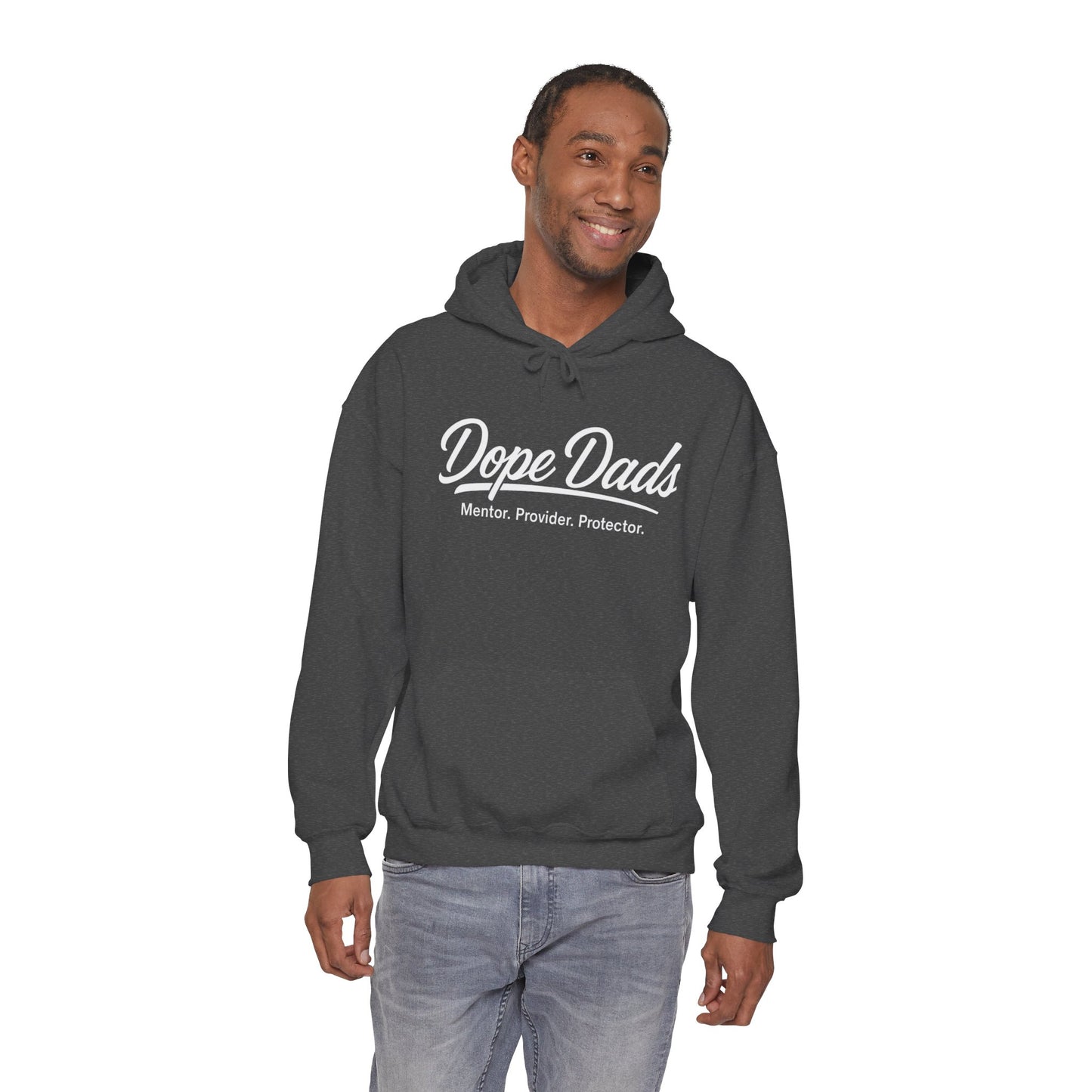 "Dope Dads: Mentor. Provider. Protector." Pullover for Proud Fathers