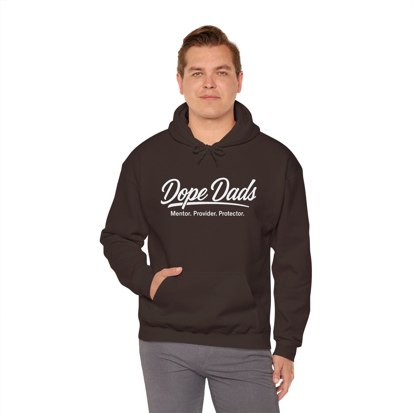 "Dope Dads: Mentor. Provider. Protector." Pullover for Proud Fathers