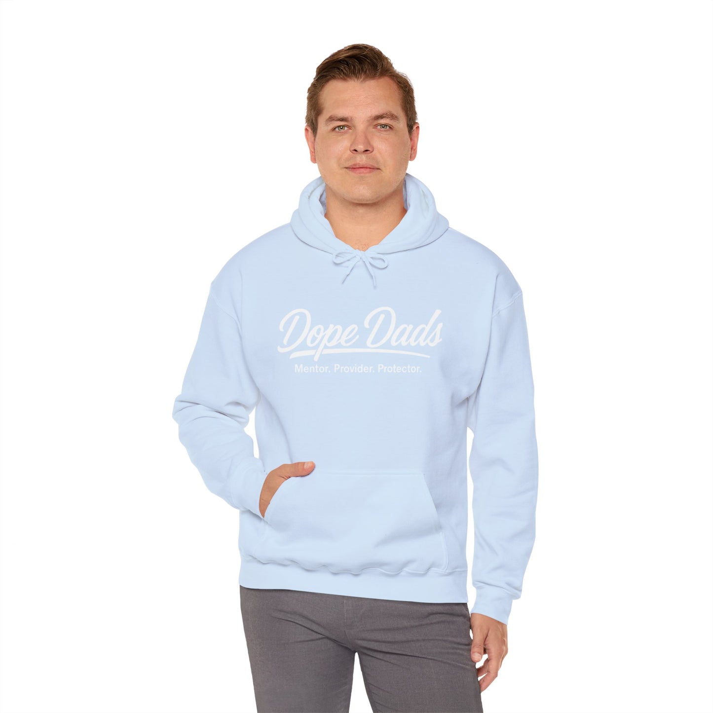 "Dope Dads: Mentor. Provider. Protector." Pullover for Proud Fathers