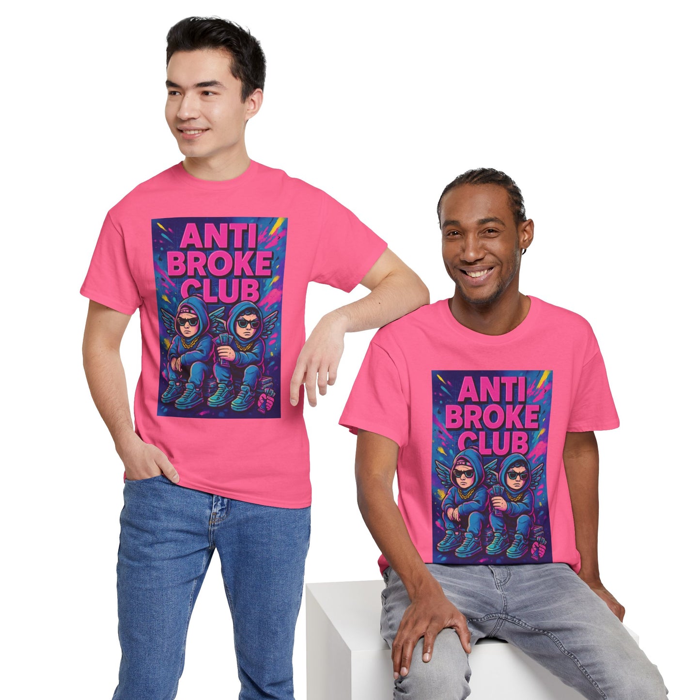 Anti Broke Club graphic T-shirt