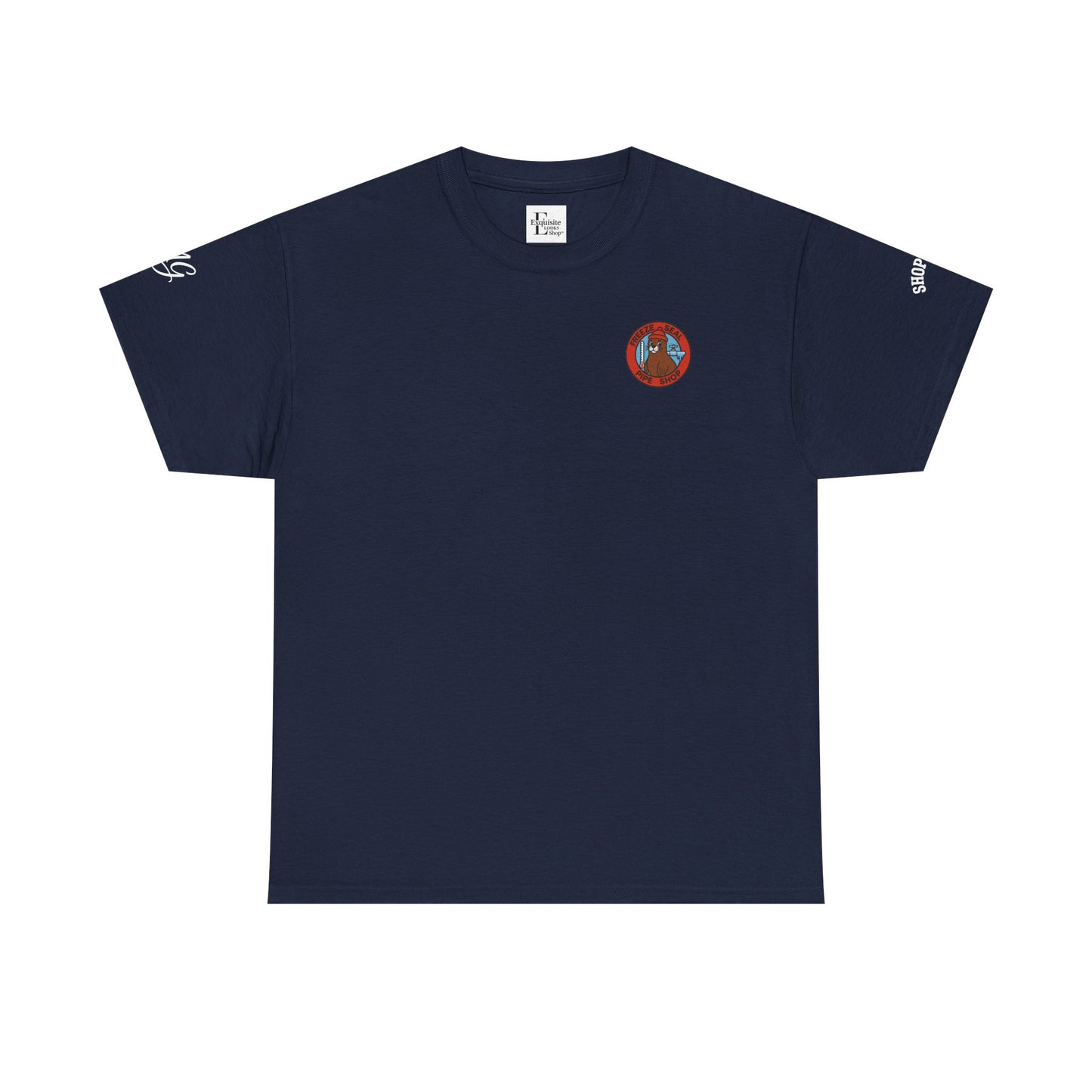 Unisex Heavy Cotton Tee with Bold Design, Casual Wear, Gift for Him/Her, Streetwear, Graphic Tee, Everyday Comfort, #ForTheFleet