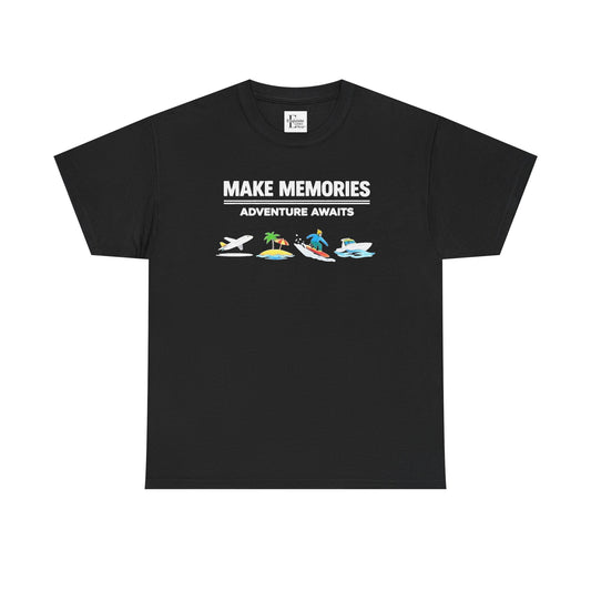 Make memories Adventure awaits Graphic Tee