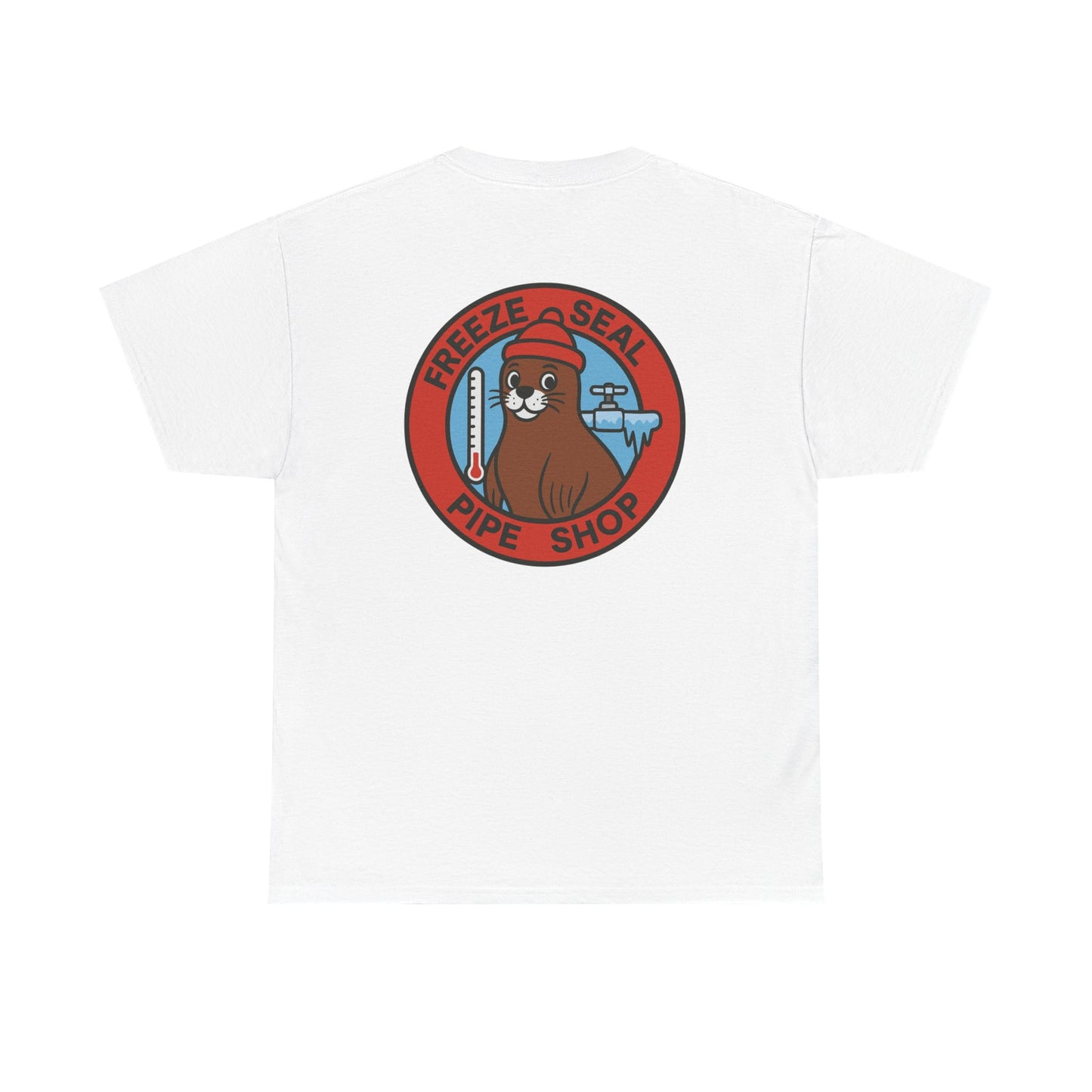 Unisex Heavy Cotton Tee with Bold Design, Casual Wear, Gift for Him/Her, Streetwear, Graphic Tee, Everyday Comfort, #ForTheFleet