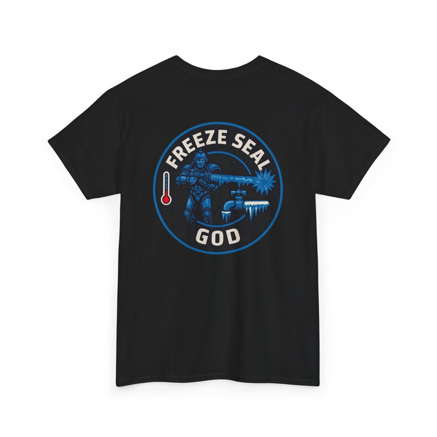 Freeze seal god logo unisex Heavy Cotton Tee