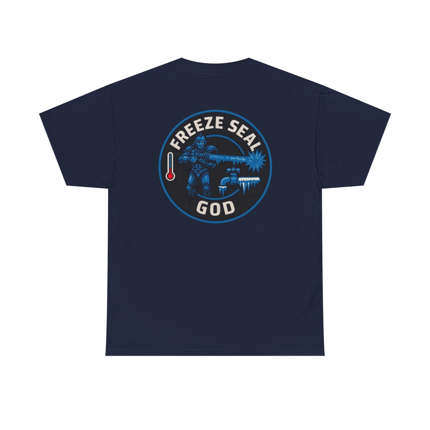 Freeze seal god logo unisex Heavy Cotton Tee