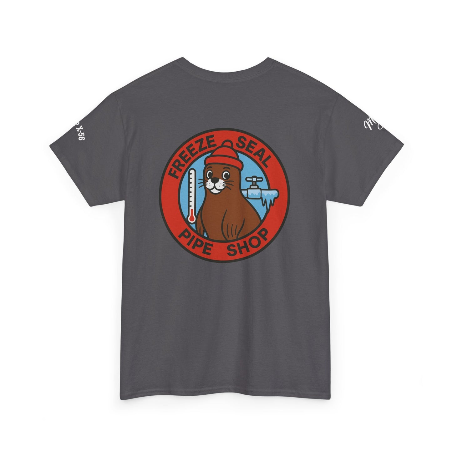 Unisex Heavy Cotton Tee with Bold Design, Casual Wear, Gift for Him/Her, Streetwear, Graphic Tee, Everyday Comfort, #ForTheFleet