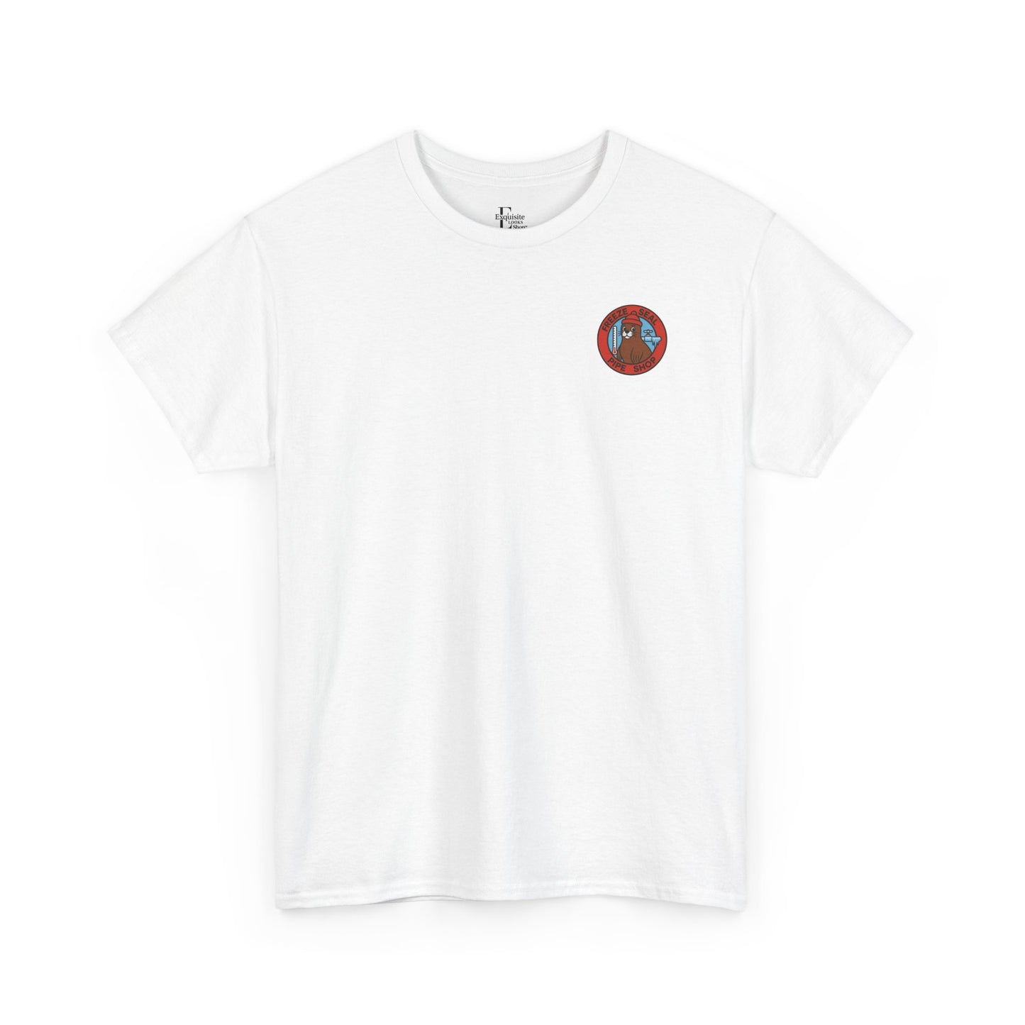 Unisex Heavy Cotton Tee with Bold Design, Casual Wear, Gift for Him/Her, Streetwear, Graphic Tee, Everyday Comfort, #ForTheFleet