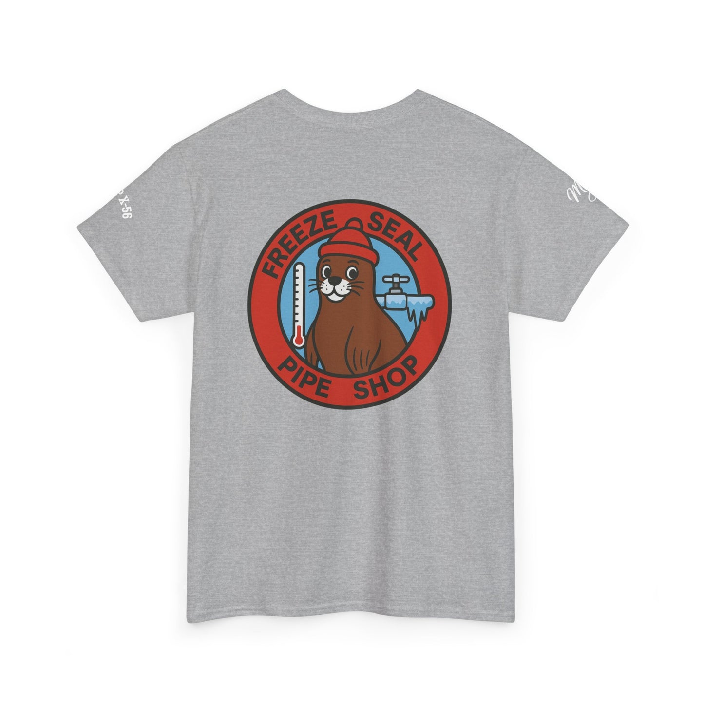 Unisex Heavy Cotton Tee with Bold Design, Casual Wear, Gift for Him/Her, Streetwear, Graphic Tee, Everyday Comfort, #ForTheFleet