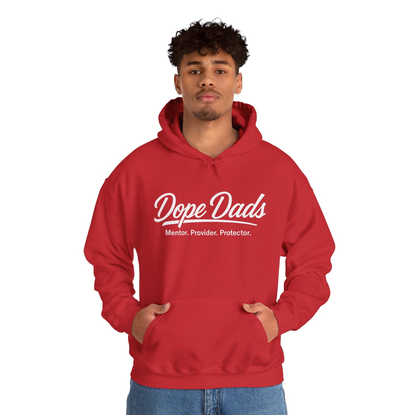 "Dope Dads: Mentor. Provider. Protector." Pullover for Proud Fathers